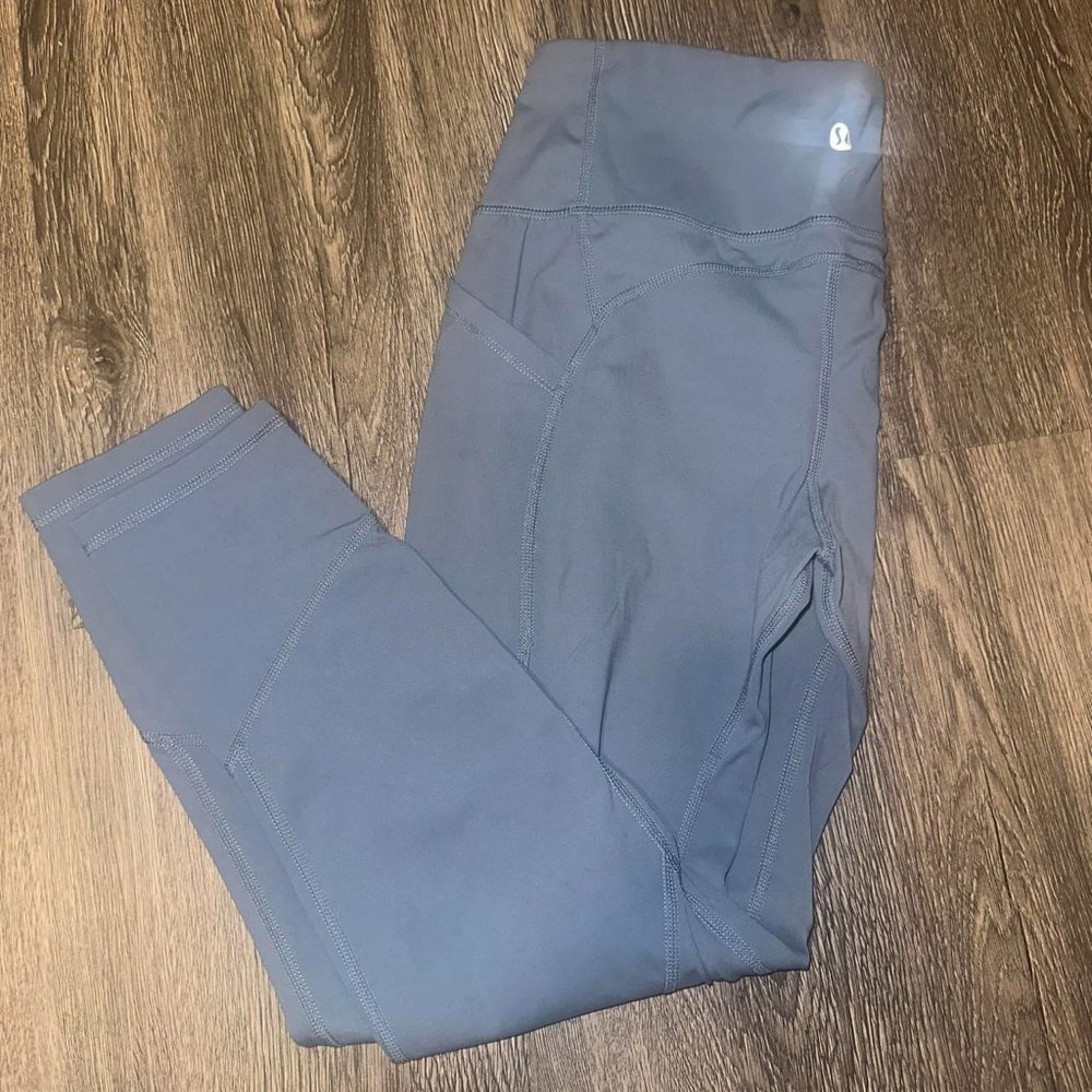 Lululemon Sz 8 Charcoal Leggings
